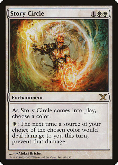 Story Circle - As Story Circle enters the battlefield