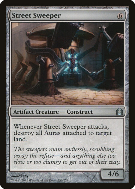 Street Sweeper - Whenever Street Sweeper attacks