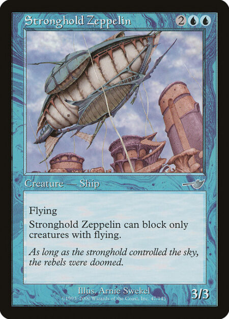 Stronghold Zeppelin - Flying