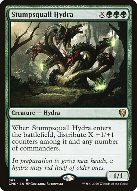 Stumpsquall Hydra - When Stumpsquall Hydra enters the battlefield