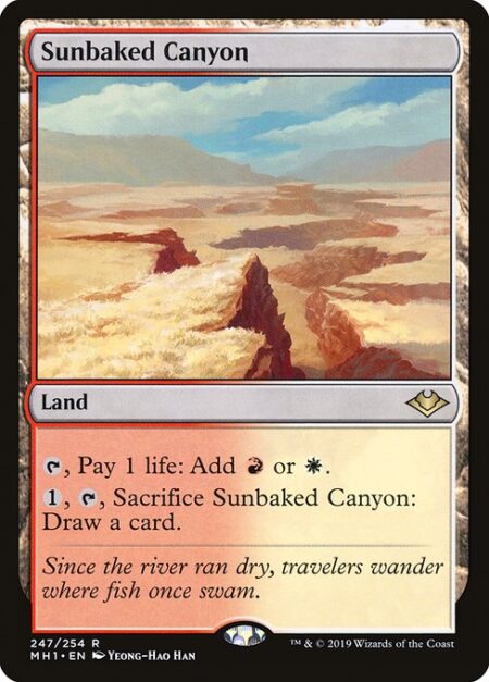 Sunbaked Canyon - {T}