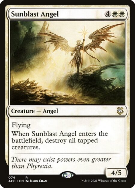 Sunblast Angel - Flying