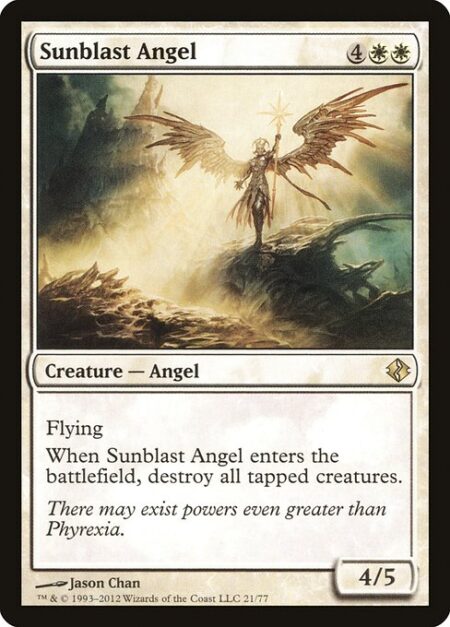 Sunblast Angel - Flying