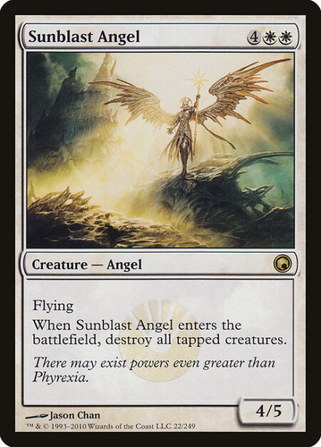 Sunblast Angel - Flying