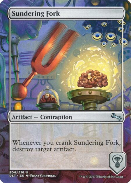 Sundering Fork - Whenever you crank Sundering Fork