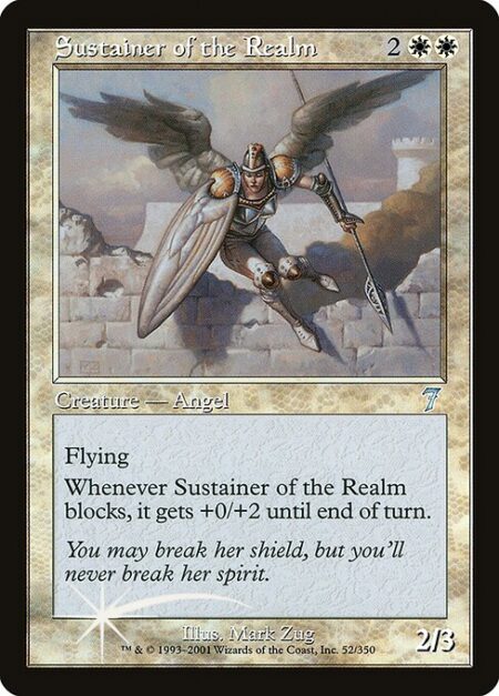 Sustainer of the Realm - Flying