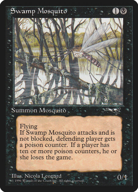 Swamp Mosquito - Flying