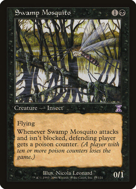 Swamp Mosquito - Flying