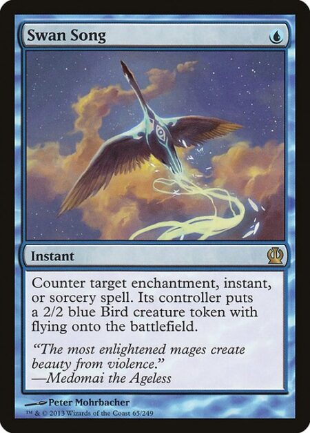 Swan Song - Counter target enchantment