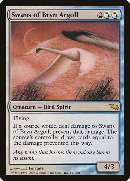 Swans of Bryn Argoll - Flying