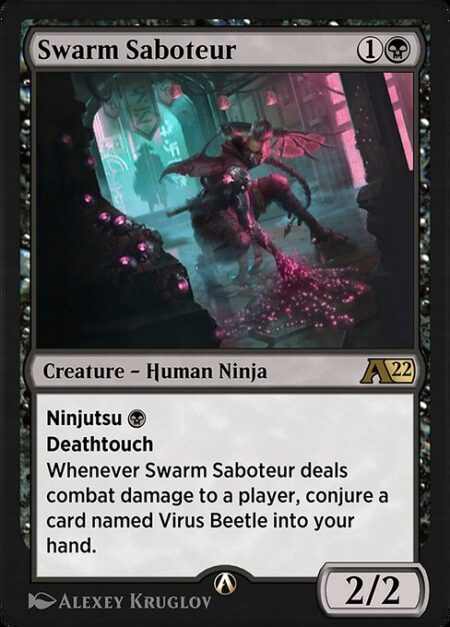 Swarm Saboteur - Ninjutsu {B}