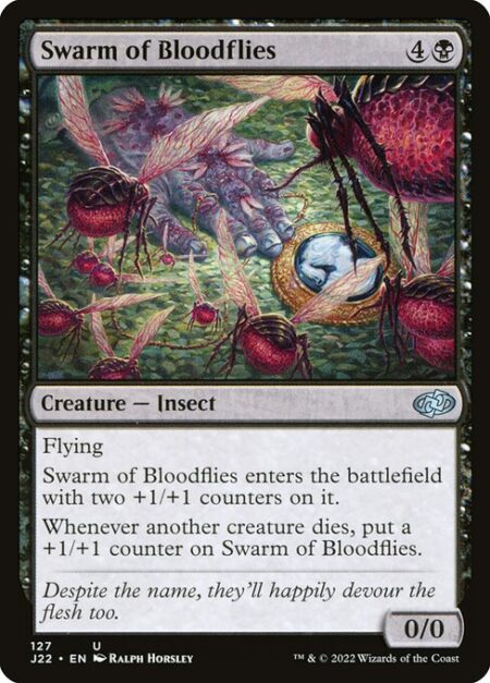 Swarm of Bloodflies - Flying