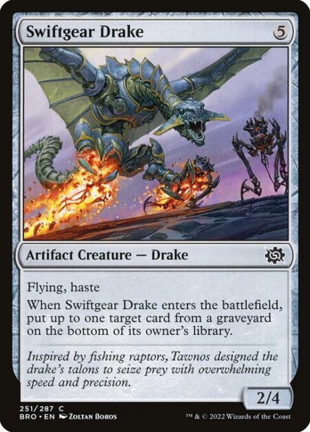 Swiftgear Drake - Flying