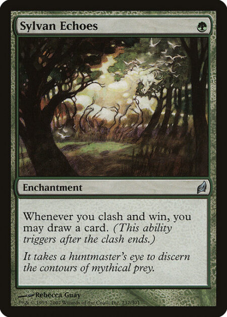Sylvan Echoes - Whenever you clash and win