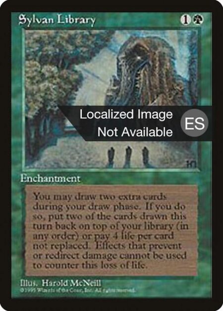 Sylvan Library - At the beginning of your draw step