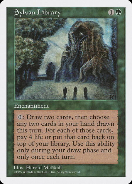 Sylvan Library - At the beginning of your draw step