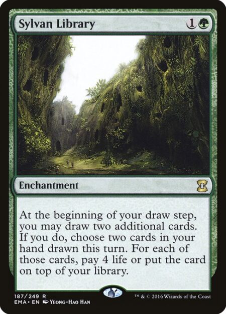 Sylvan Library - At the beginning of your draw step