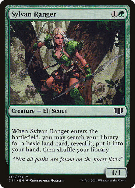 Sylvan Ranger - When Sylvan Ranger enters