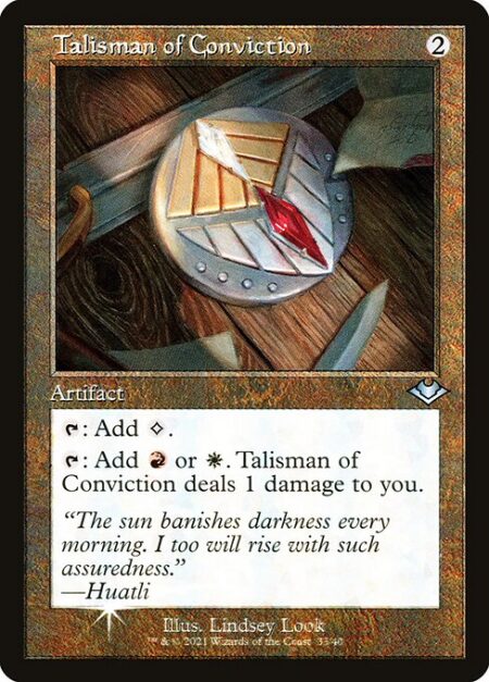 Talisman of Conviction - {T}: Add {C}.