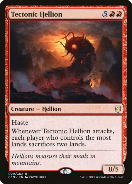 Tectonic Hellion - Haste