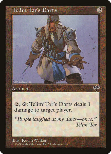 Telim'Tor's Darts - {2}