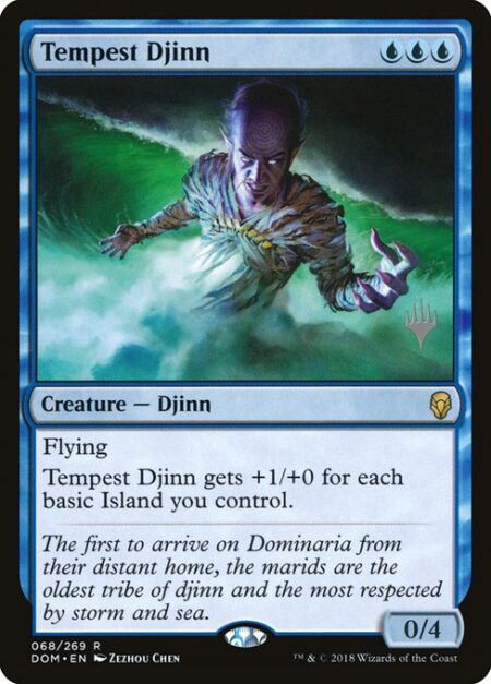 Tempest Djinn - Flying