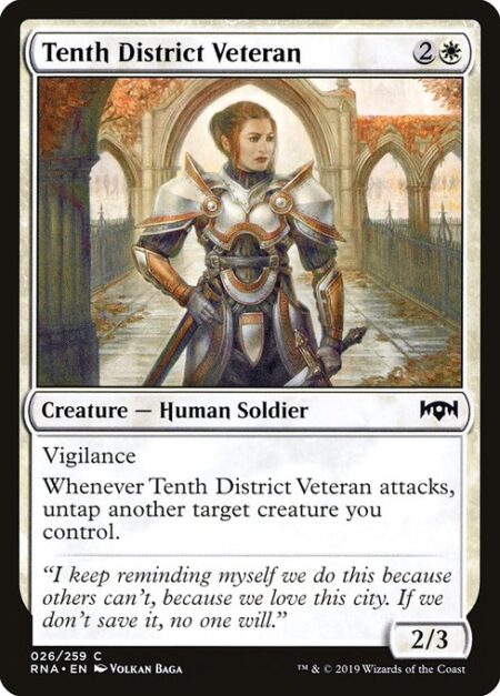 Tenth District Veteran - Vigilance