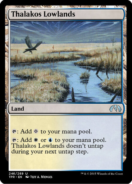 Thalakos Lowlands - {T}: Add {C}.