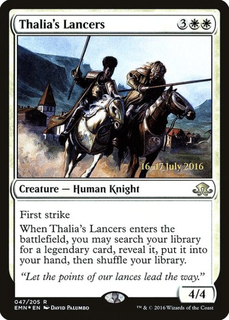 Thalia's Lancers - First strike