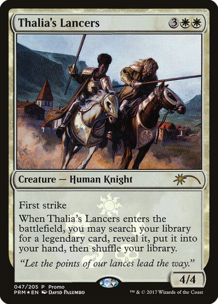 Thalia's Lancers - First strike