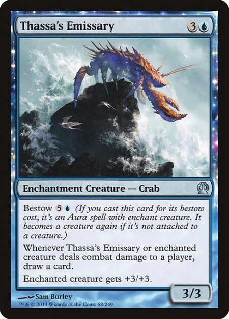 Thassa's Emissary - Bestow {5}{U} (If you cast this card for its bestow cost