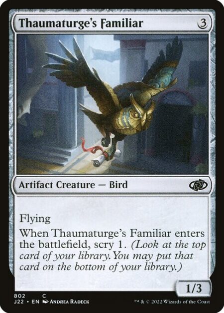 Thaumaturge's Familiar - Flying