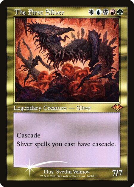 The First Sliver - Cascade (When you cast this spell