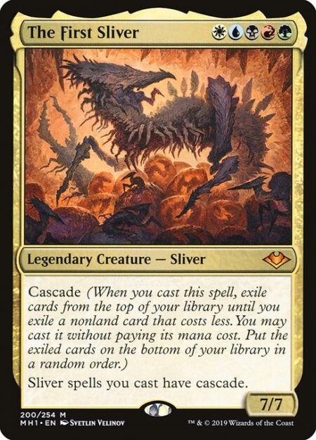 The First Sliver - Cascade (When you cast this spell