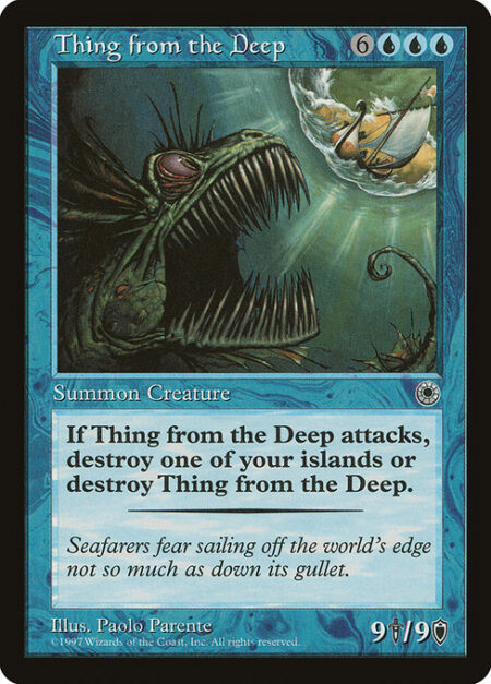 Thing from the Deep - Whenever Thing from the Deep attacks