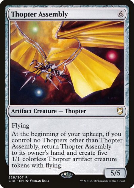 Thopter Assembly - Flying