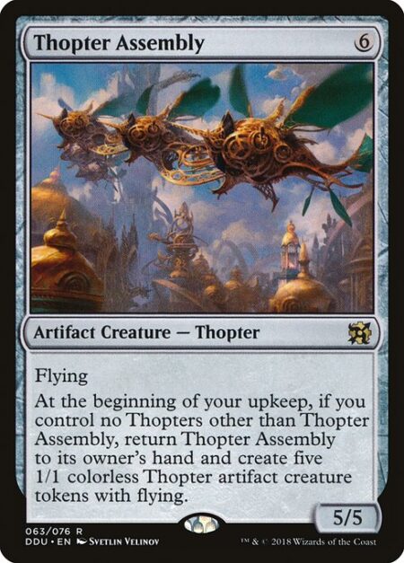 Thopter Assembly - Flying