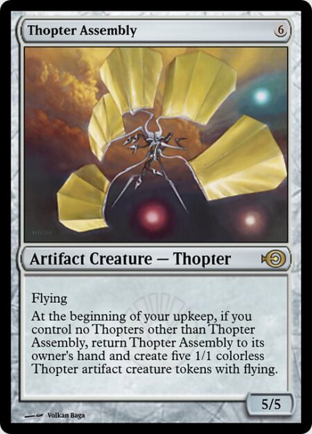 Thopter Assembly - Flying