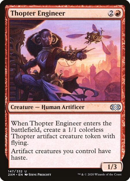 Thopter Engineer - When Thopter Engineer enters