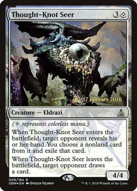 Thought-Knot Seer - ({C} represents colorless mana.)