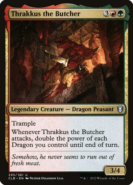 Thrakkus the Butcher - Trample