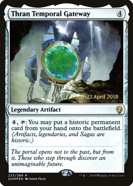 Thran Temporal Gateway - {4}