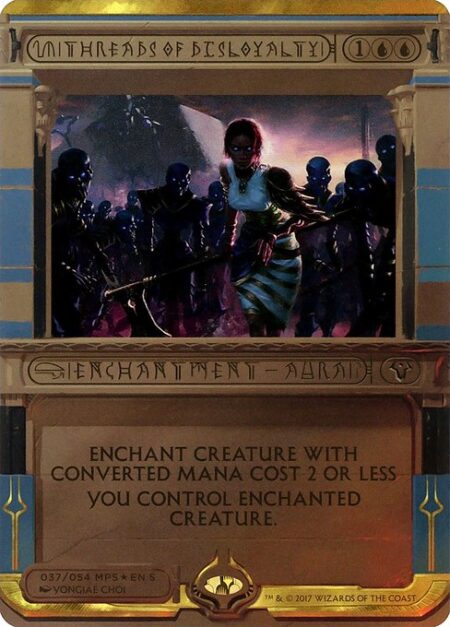 Threads of Disloyalty - Enchant creature with mana value 2 or less