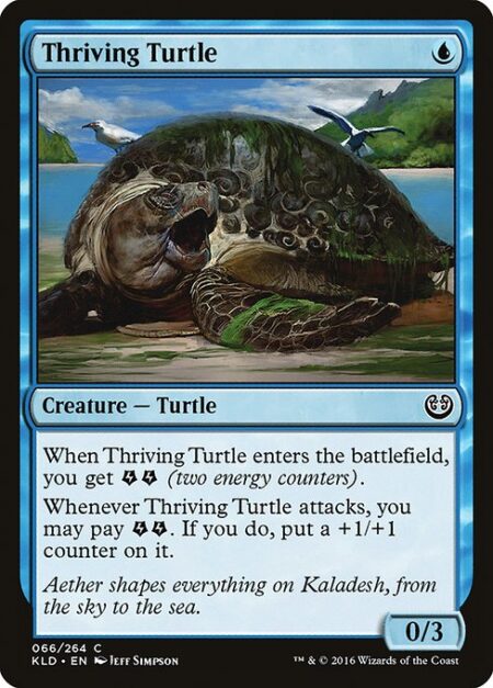 Thriving Turtle - When Thriving Turtle enters