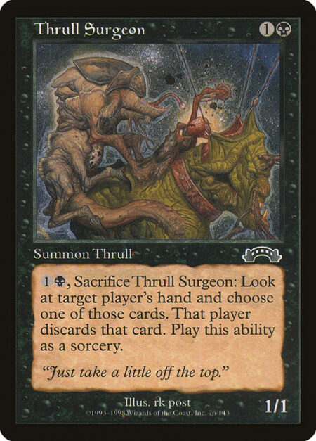 Thrull Surgeon - {1}{B}