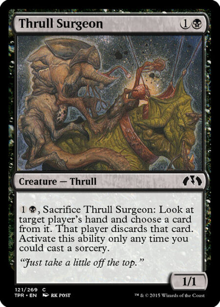 Thrull Surgeon - {1}{B}