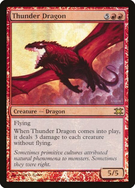 Thunder Dragon - Flying