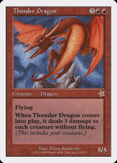 Thunder Dragon - Flying