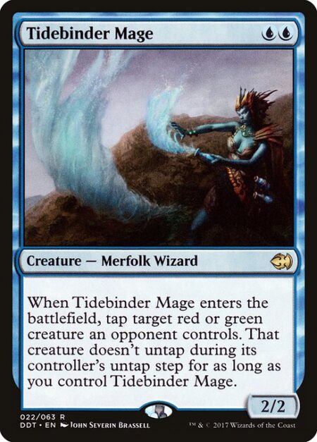 Tidebinder Mage - When Tidebinder Mage enters