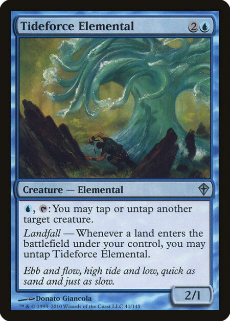 Tideforce Elemental - {U}
